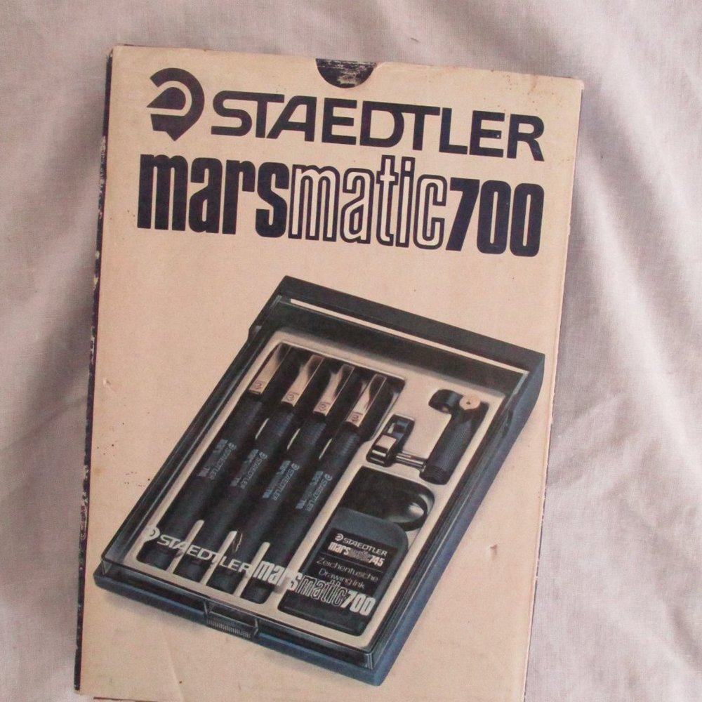 NEW Vintage Stock STAEDTLER MARSMATIC 700 PEN SET Writing Art - Picture 3 of 6